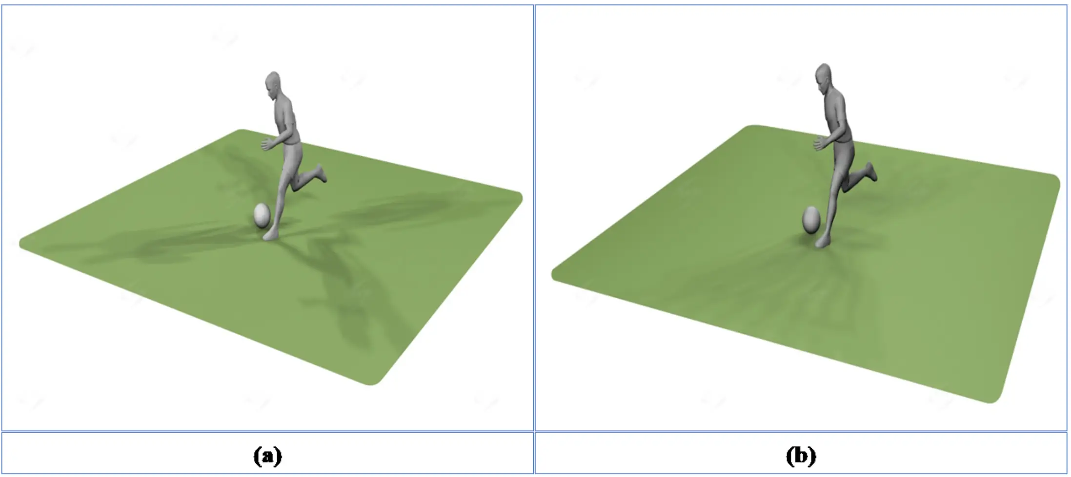 hiện tượng đổ bóng cứng và bóng mềm trong chiếu sáng sân vận động