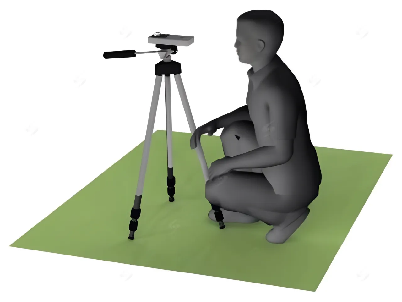 Đo độ rọi của giàn đèn chiếu sáng sân vận động trên các mặt phẳng ngang và dọc