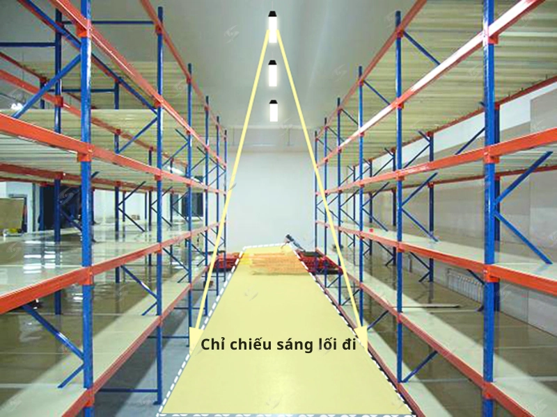 Giải pháp thiết kế chiếu sáng đèn nhà kho 