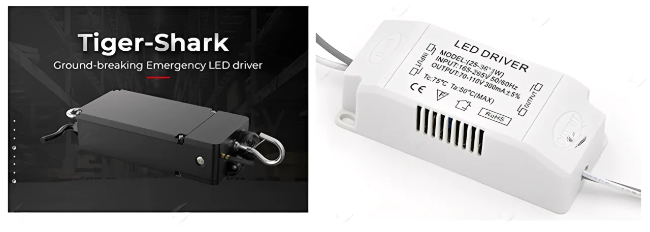 Hình ảnh bộ nguồn chất lượng giúp khắc phục tình trạng đèn LED bị chớp nháy liên tục.