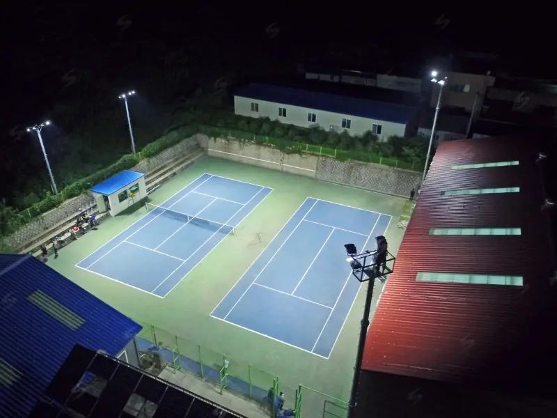 Cách thay và lắp đèn LED sân tennis chuẩn nhất (kèm mô phỏng)
